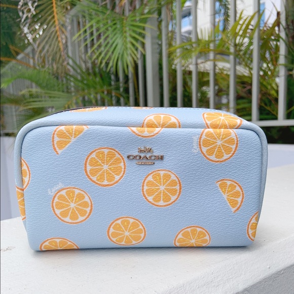 Coach cosmetics bag